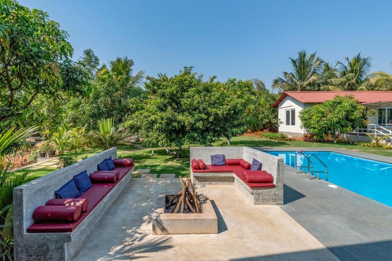 Saffronstays Casa Manga, Karjat - Pet-Friendly Pool Villa Near Nd'S Film World And Saltt ภายนอก รูปภาพ