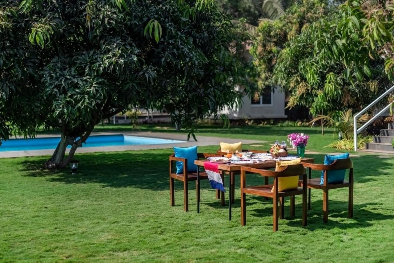Saffronstays Casa Manga, Karjat - Pet-Friendly Pool Villa Near Nd'S Film World And Saltt ภายนอก รูปภาพ